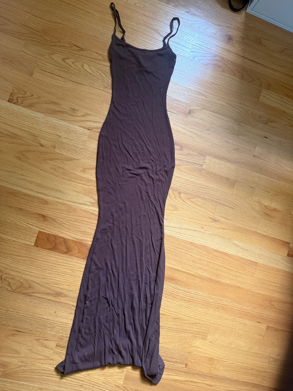 Skins Women’s Brown Jersey Maxi dress
